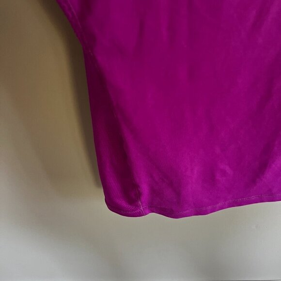 Adidas Tech Fit Clima Cool Tank Top Racerback Purple Sleeveless - Picture 4 of 6